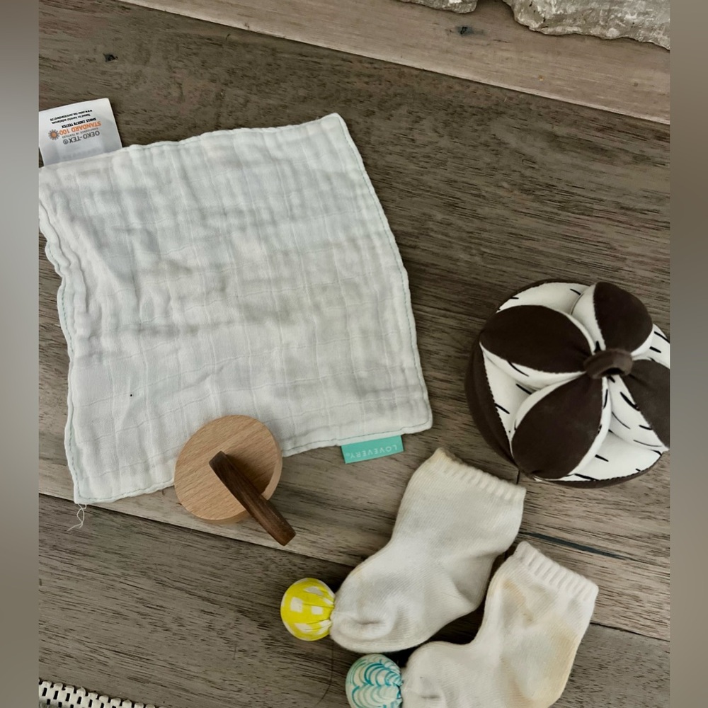 Lovevery baby toy socks bundle
